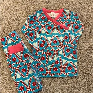 Hanna candy cane pajama set